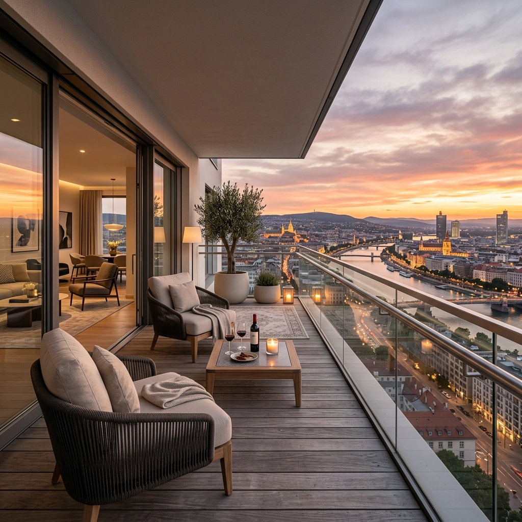 Balcony Glass Work